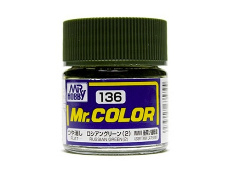 Mr.Color c136 Flat Russian Green (II)(T)(R)(II)