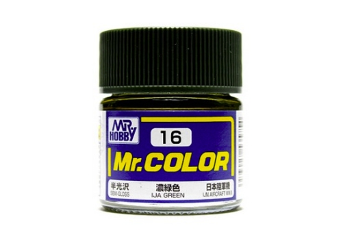 Mr.Color c16 Semi-Gloss IJA Green (A)(J)(II)