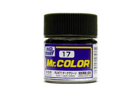 Mr.Color c17 Semi-Gloss Dark Green RLM 71 (A)(G)(II)