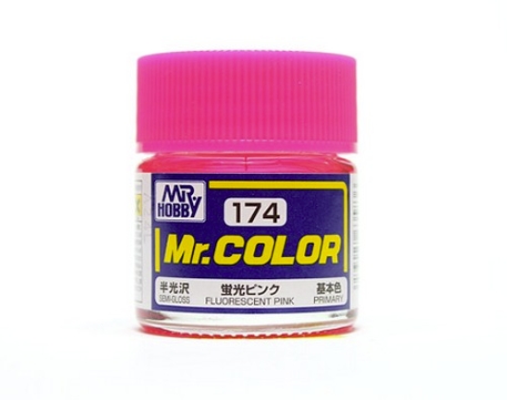 Mr.Color c174 Semi-Gloss Fluorescent Pink (P)