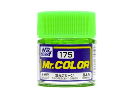 Mr.Color c175 Semi-Gloss Fluorescent Green (P)