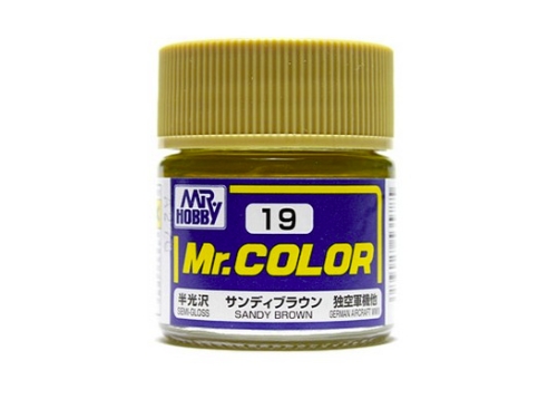 Mr.Color c19 Semi-Gloss Sandy Brown (A)(G)(II)