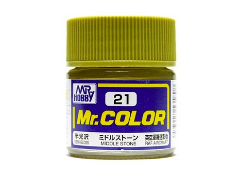 Mr.Color c21 Semi-Gloss Middle Stone (A)(UK)(II)