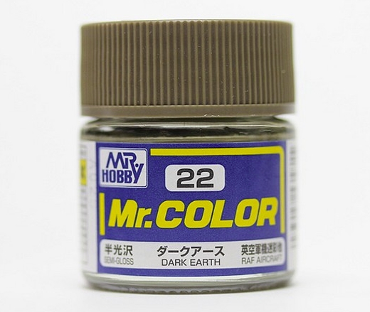 Mr.Color c22 Semi-Gloss Dark Earth (A)(UK)(II)