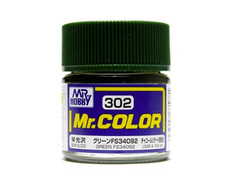 Mr.Color c302 Semi-Gloss Green FS34092 (A)(US)
