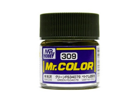 Mr.Color c309 Semi-Gloss Green FS34079 (A)(US)
