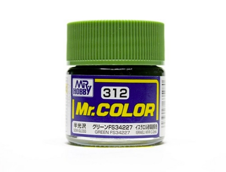 Mr.Color c312 Semi-Gloss Green FS34227 (A)(I)