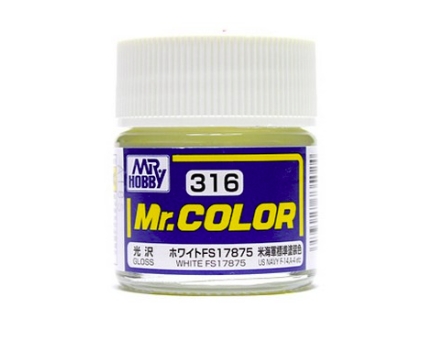 Mr.Color c316 Gloss White FS17875 (A)(US)