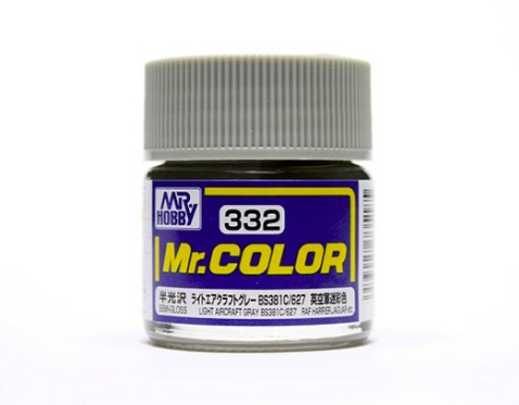 Mr.Color c332 Semi-Gloss Light Aircraft Gray BS381C/627 (A)(UK)