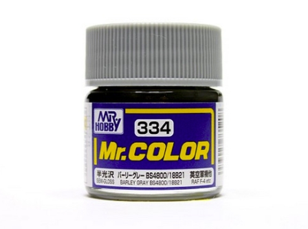 Mr.Color c334 Semi-Gloss Barley Gray BS4800/18B21 (A)(UK)