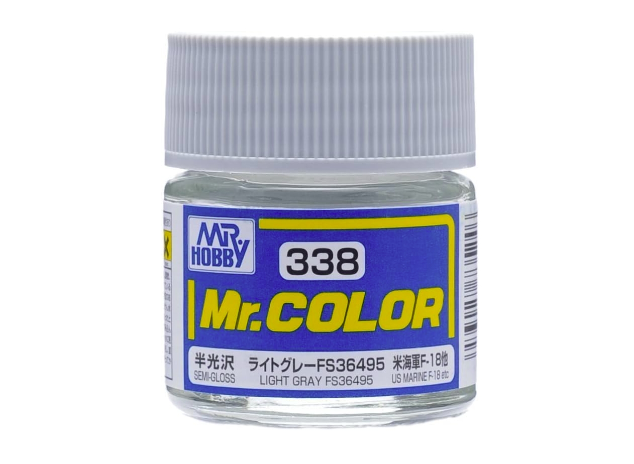 Mr.Color c338 Semi-Gloss Light Gray FS36495 (A)(US) – Obrázok 1