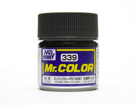 Mr.Color c339 Gloss Engine Gray FS16081 (A)(US)