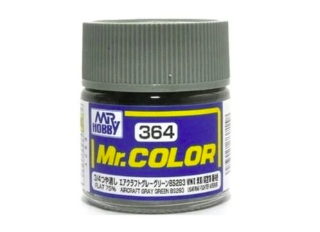 Mr.Color c364 Aicraft Gray Green BS283 (A)