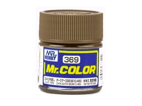 Mr.Color c369 Flat 75% Dark Earth BS381C/450 (A)