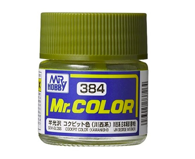 Mr.Color c384 Semi-Gloss Cockpit Color (Kawanishi) (A)(J)