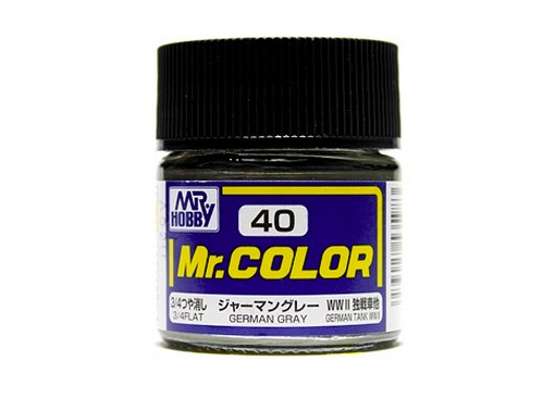 Mr.Color c40 Flat German Gray (T)(G)(II)
