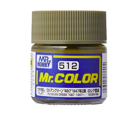 Mr.Color c512 Flat Russian Green "4B0" 1947 (T)(S)