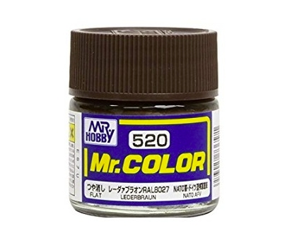 Mr.Color c520 Flat Lederbraun Ral 8027 (T)(G)