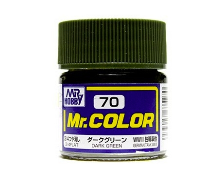 Mr.Color c70 Flat Dark Green (T)(G)(II)