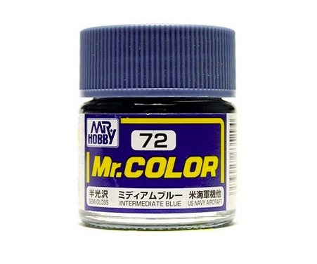 Mr.Color c72 Semi-Gloss Intermediate Blue (A)(US)(II)