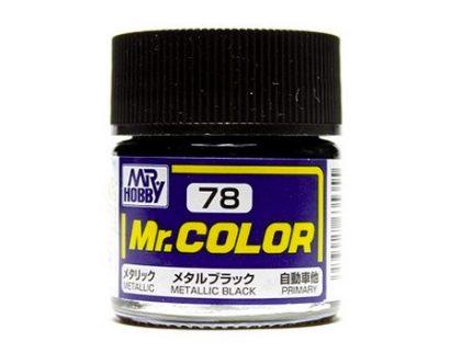 Mr.Color c78 Metallic Black (P-C)