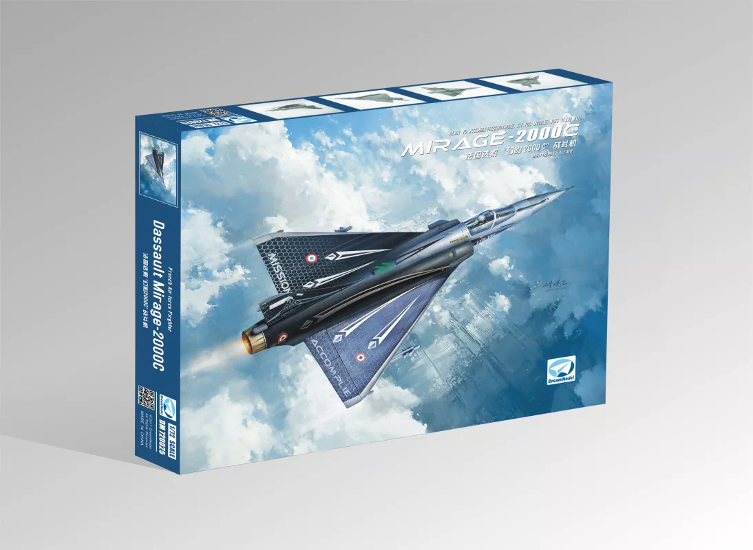Dassault Mirage 2000C 1/72 - rozbalený