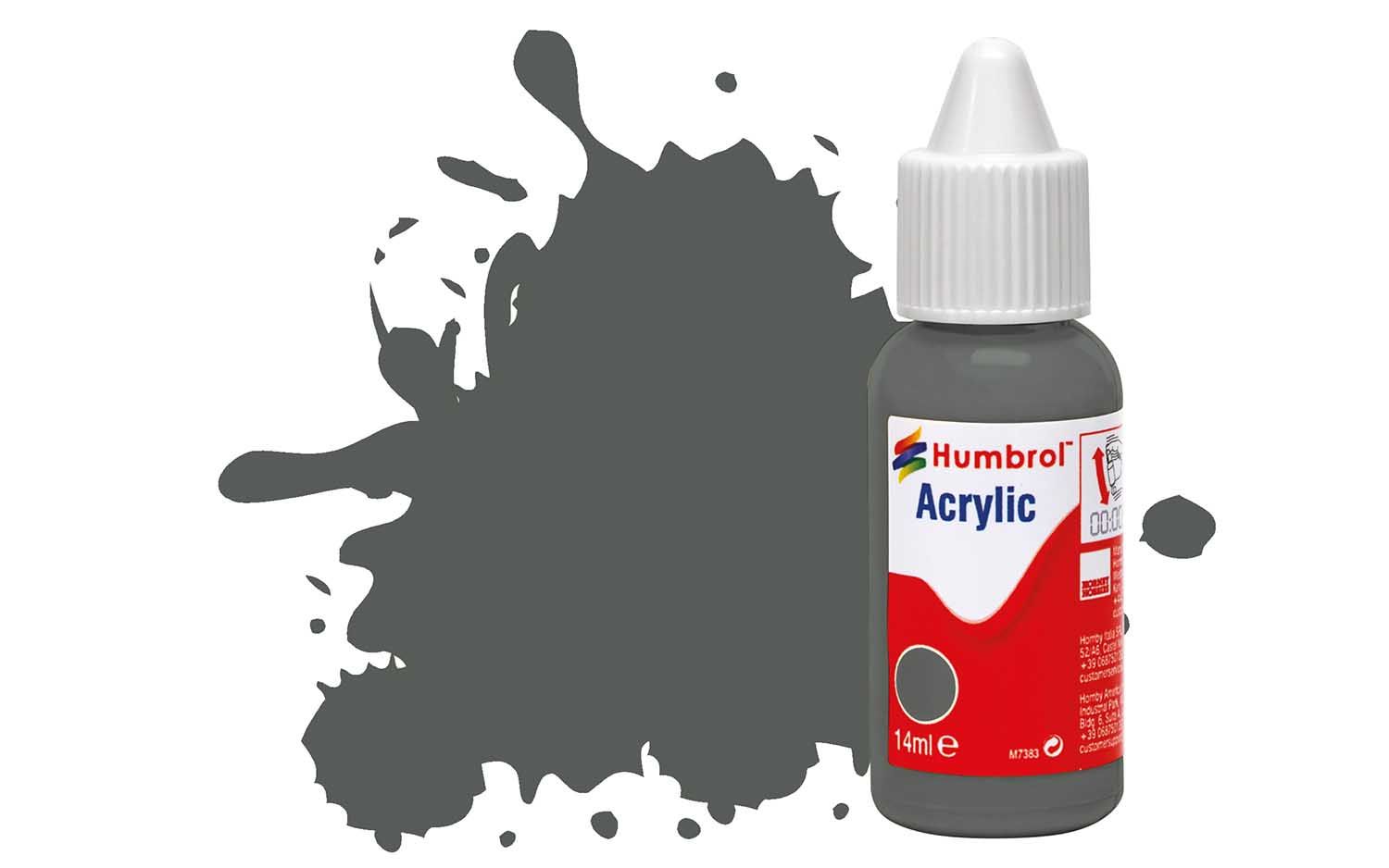 Humbrol Acrylic Primer: 1 - Grey - Matt - (14ml)