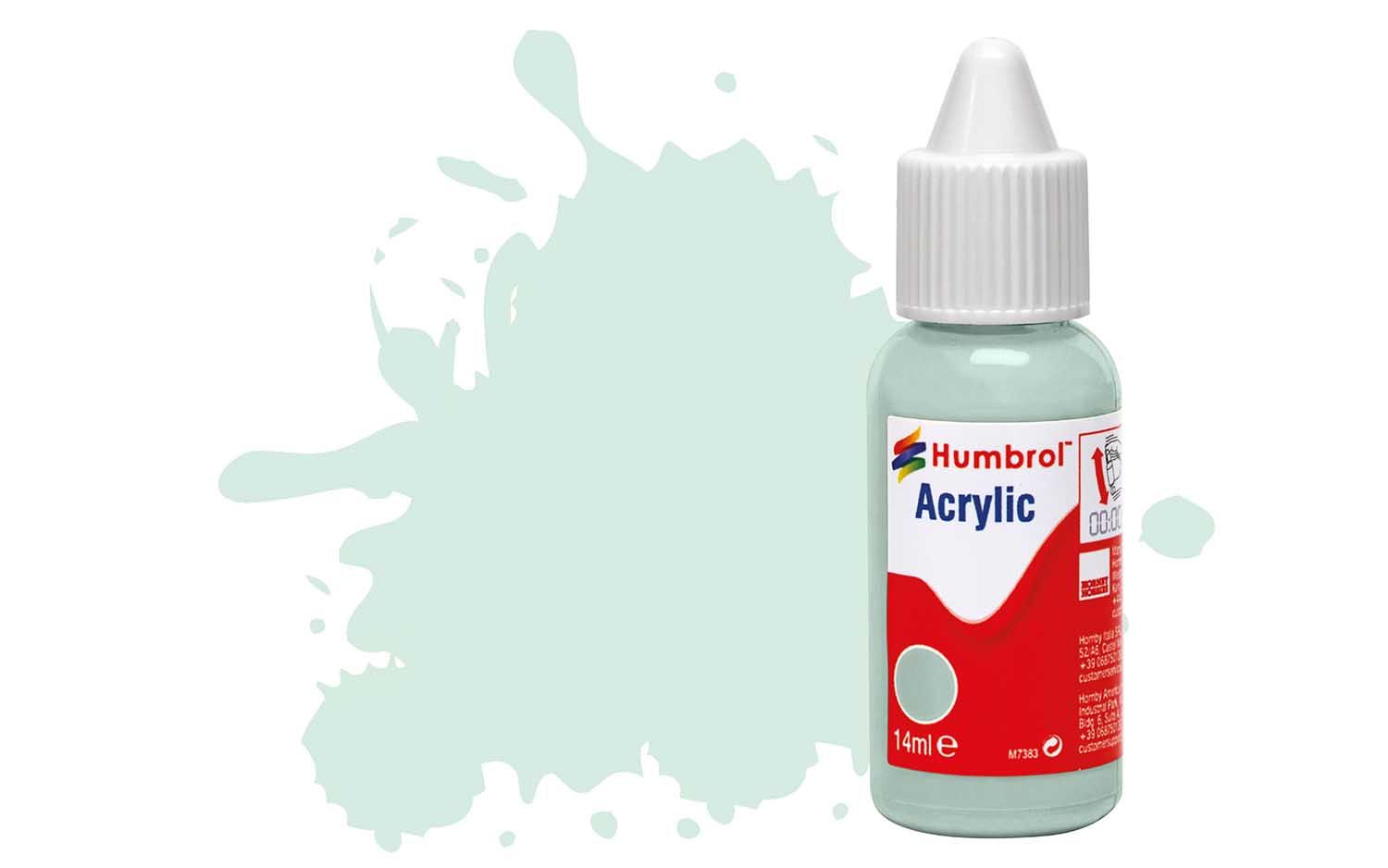 Humbrol Acrylic: 23 - Duck Egg Blue - Matt – (14ml)