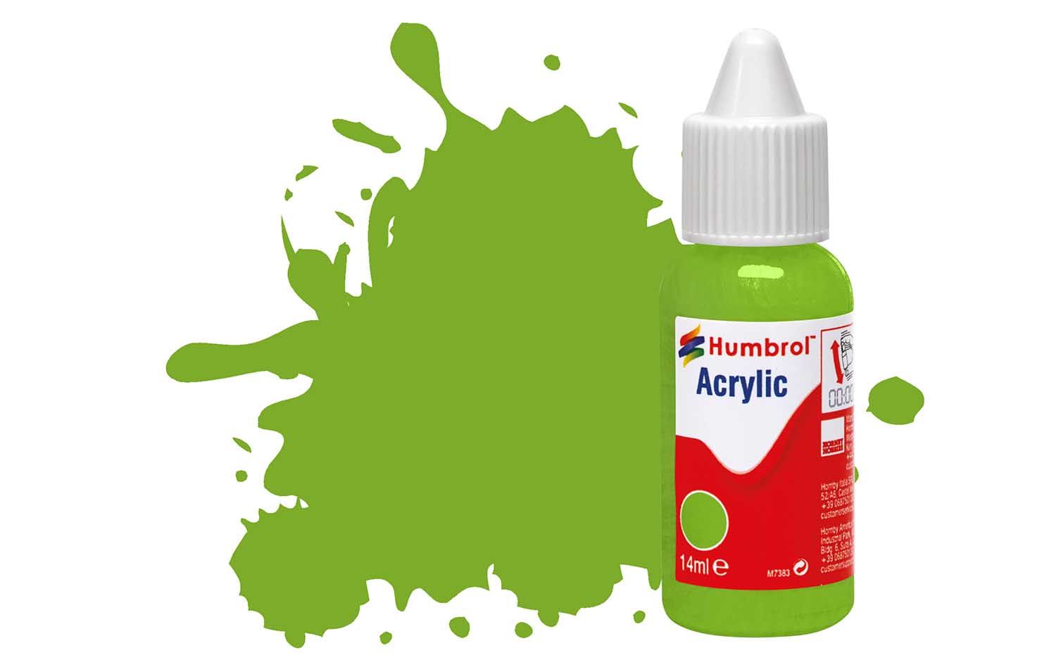 Humbrol Acrylic: 38 - Pastel Green - Gloss – (14ml)