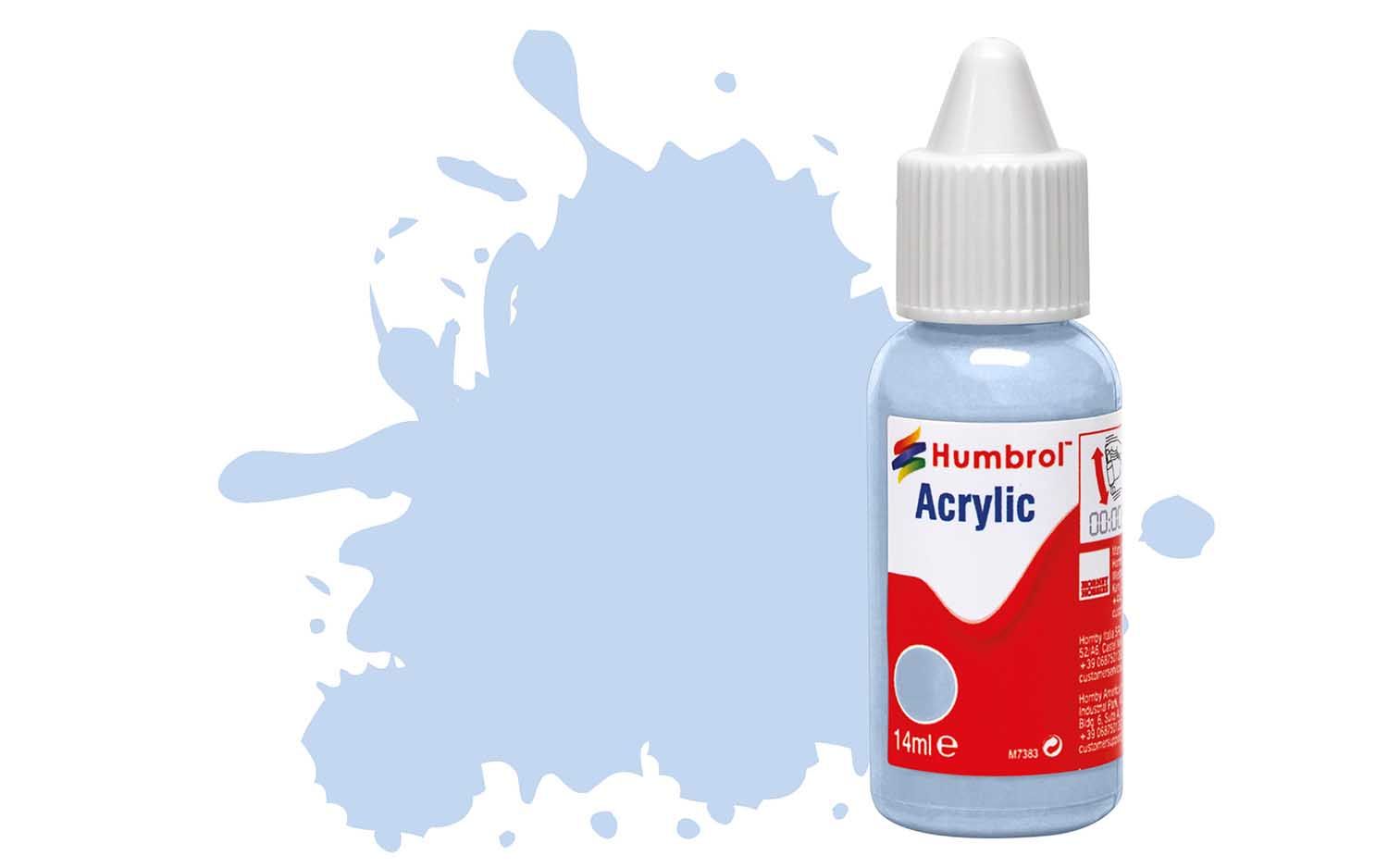 Humbrol Acrylic: 44 - Pastel Blue - Matt – (14ml)