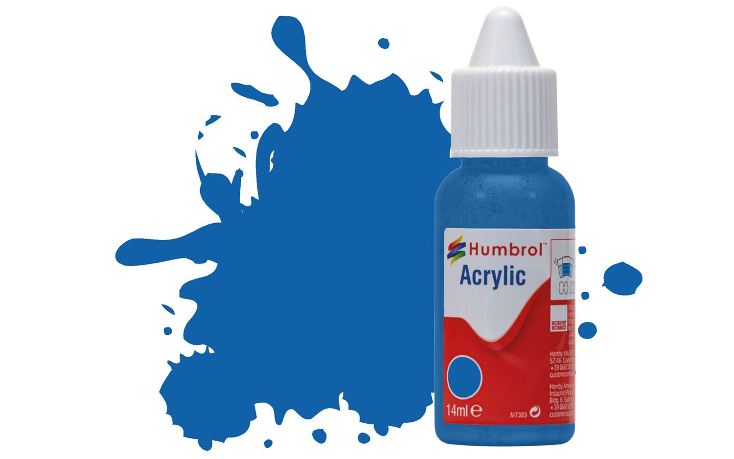 Humbrol Acrylic: 52 - Baltic Blue - Metallic – (14ml)