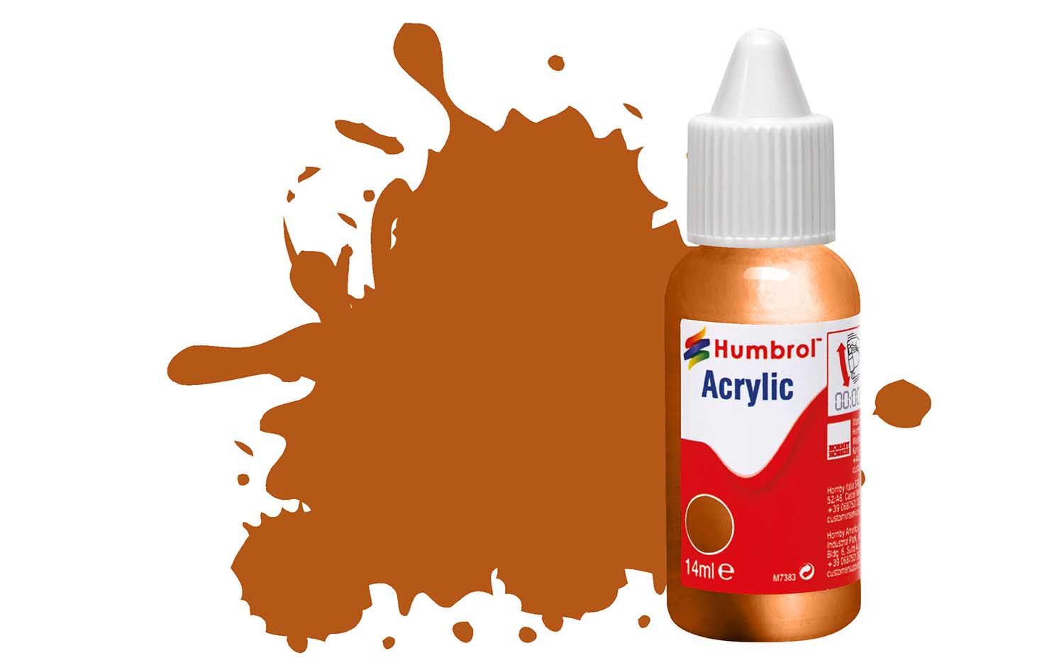 Humbrol Acrylic: 55 - Bronze - Metallic – (14ml)