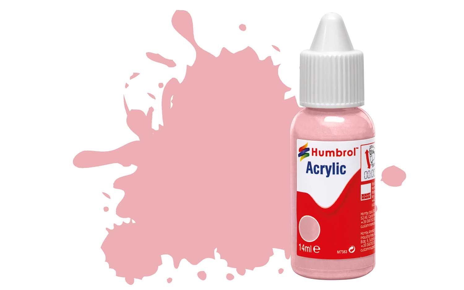 Humbrol Acrylic: 57 - Pastel Pink - Matt – (14ml)