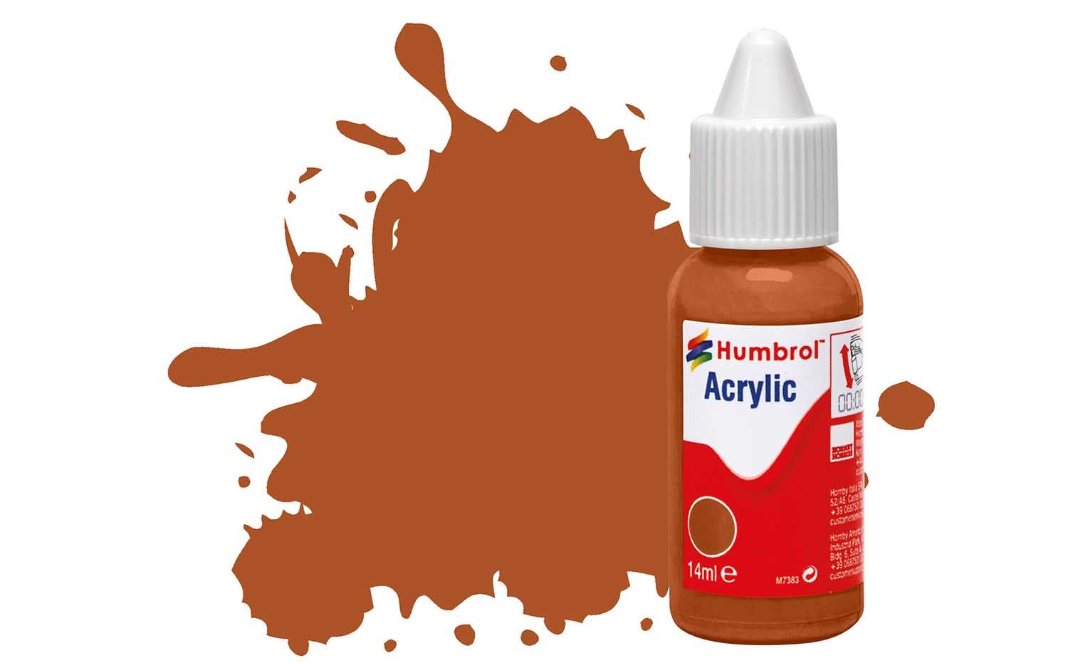 Humbrol Acrylic: 62 - Leather - Matt – (14ml)