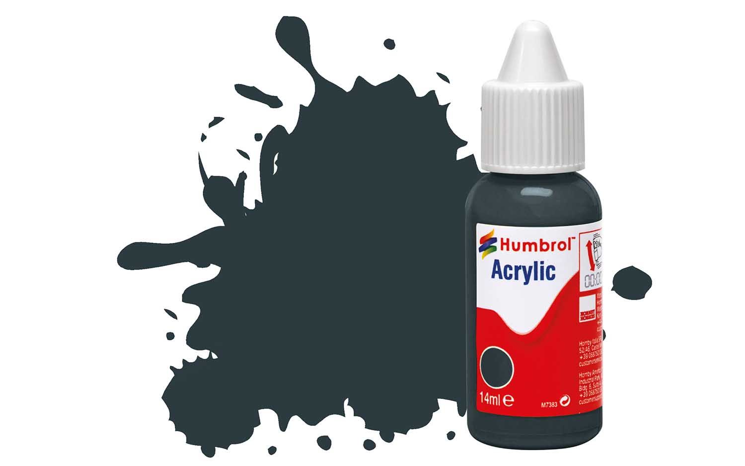 Humbrol Acrylic: 67 - Tank Grey - Matt – (14ml)