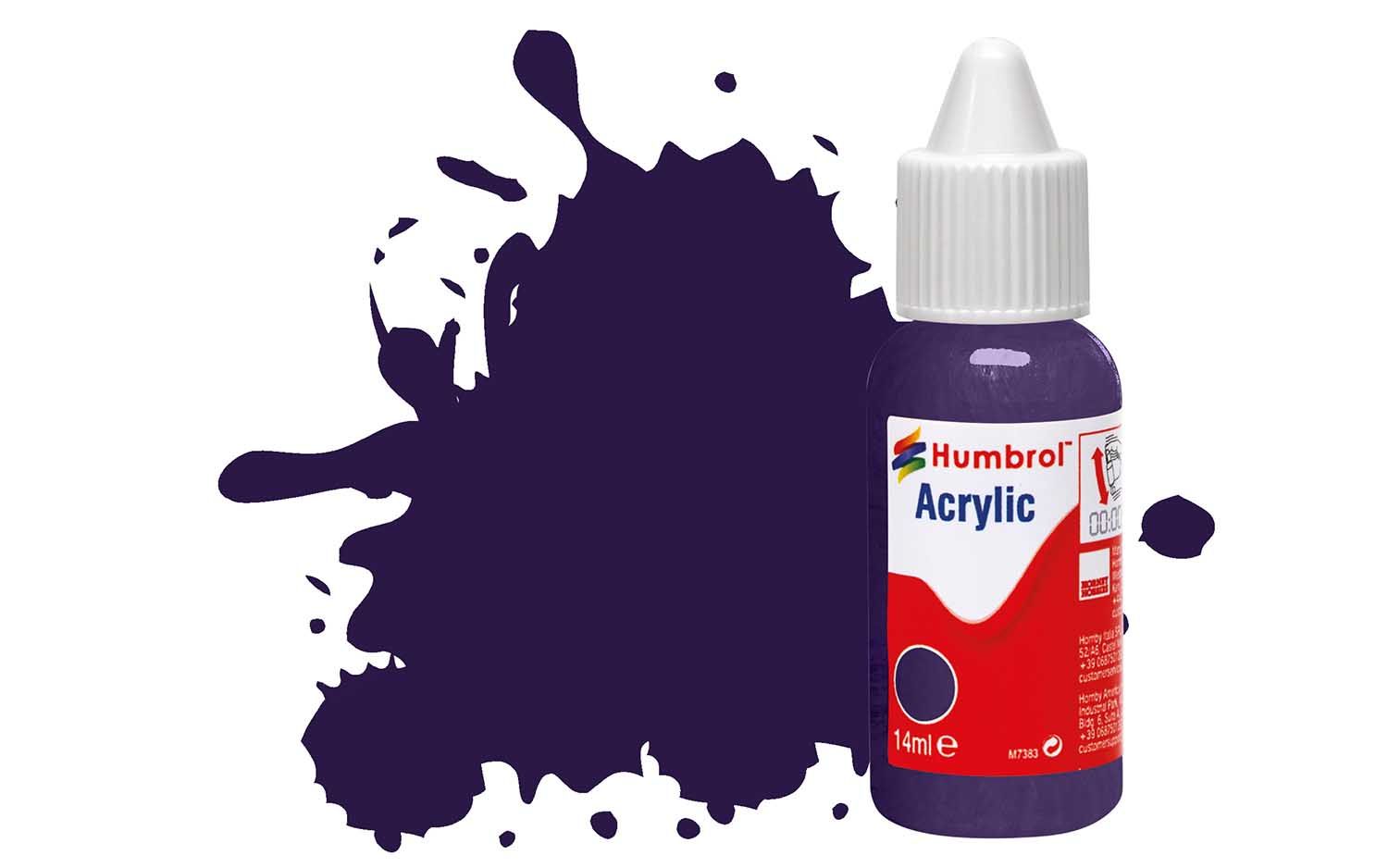 Humbrol Acrylic: 68 - Purple - Gloss – (14ml)