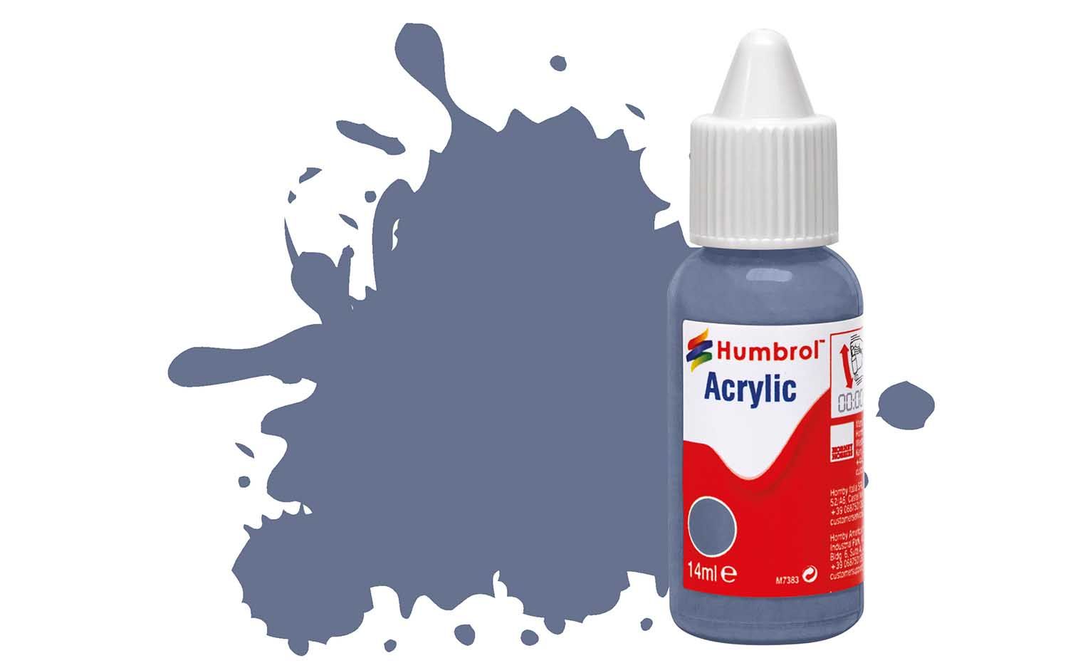 Humbrol Acrylic: 96 - RAF Blue - Matt – (14ml)