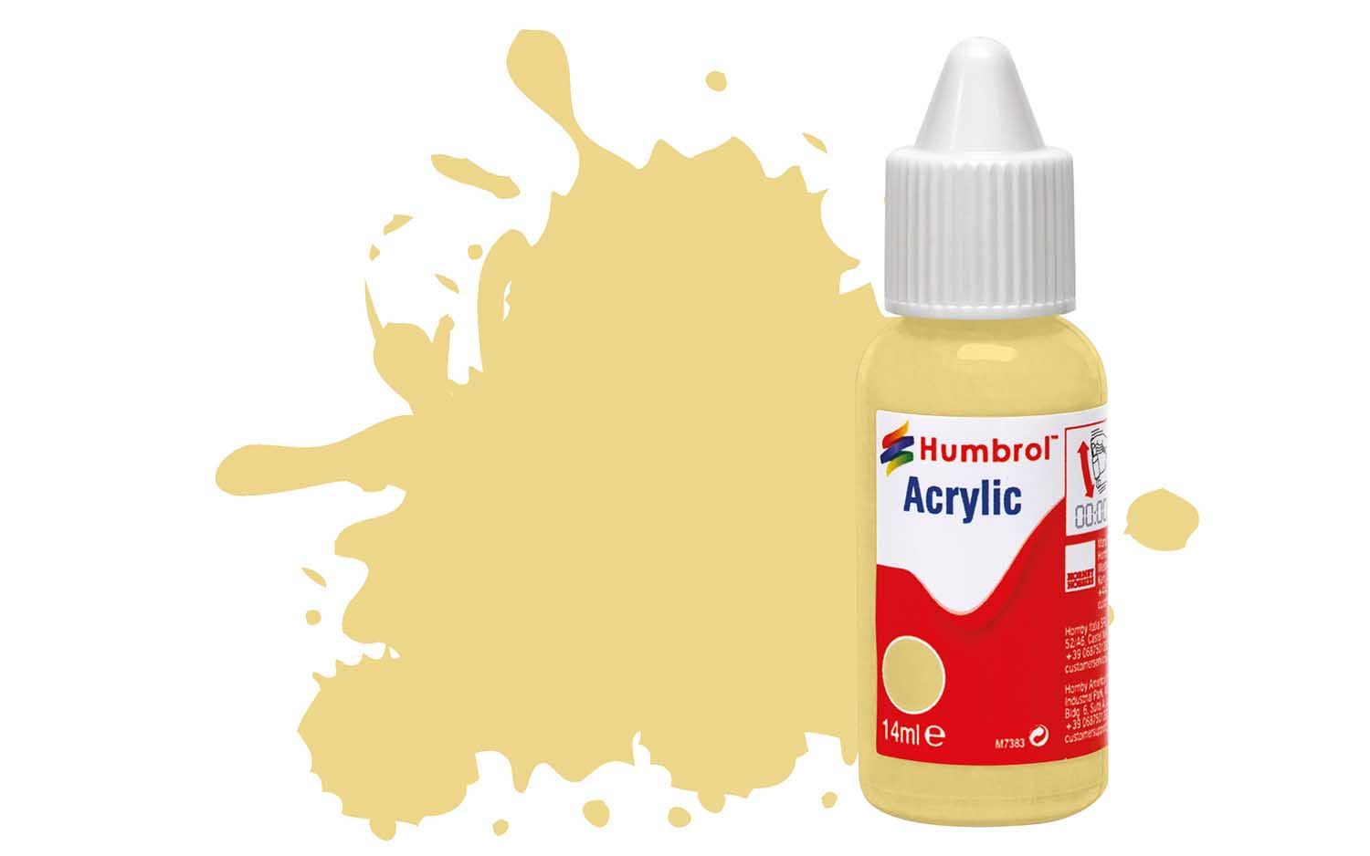 Humbrol Acrylic: 103 - Cream - Matt – (14ml)