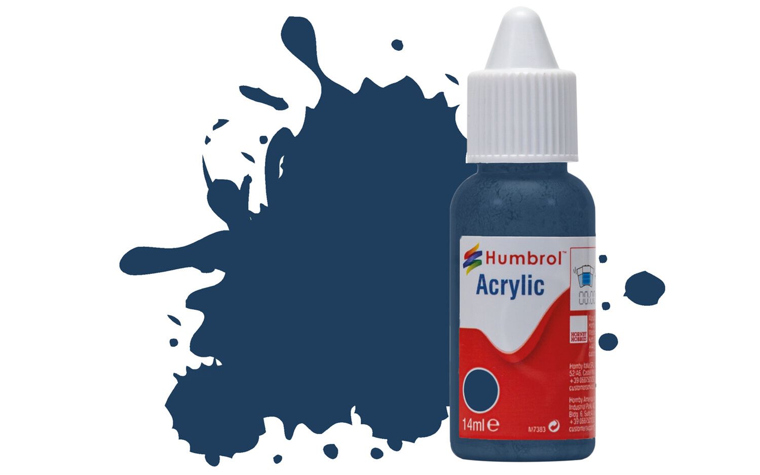 Humbrol Acrylic: 104 - Oxford Blue - Matt – (14ml)