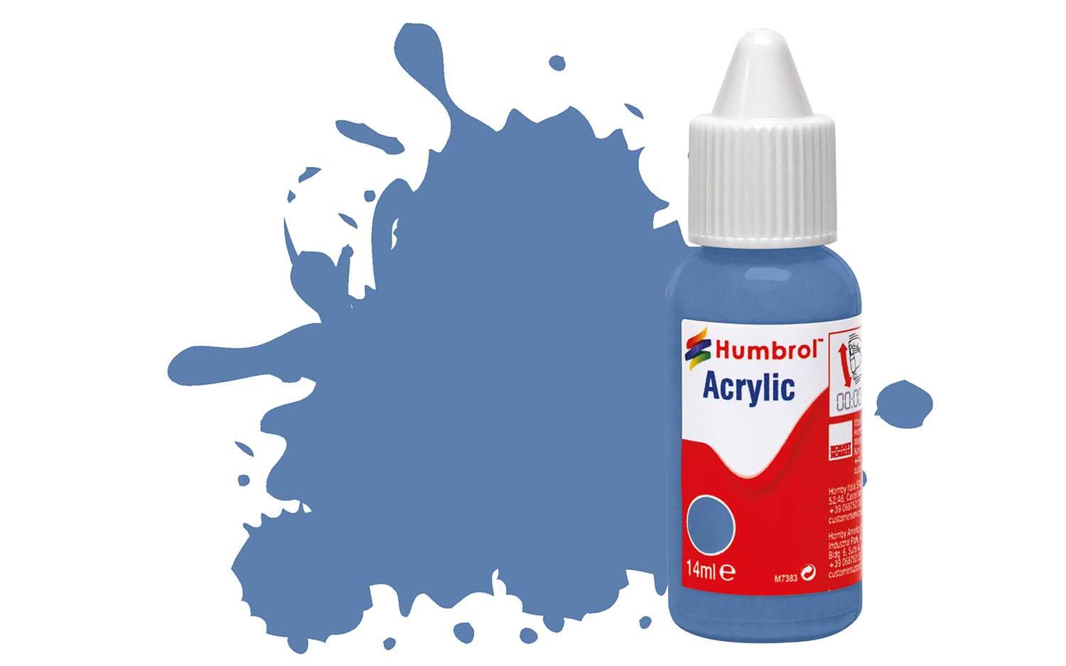 Humbrol Acrylic: 109 - WWI Blue - Matt – (14ml)