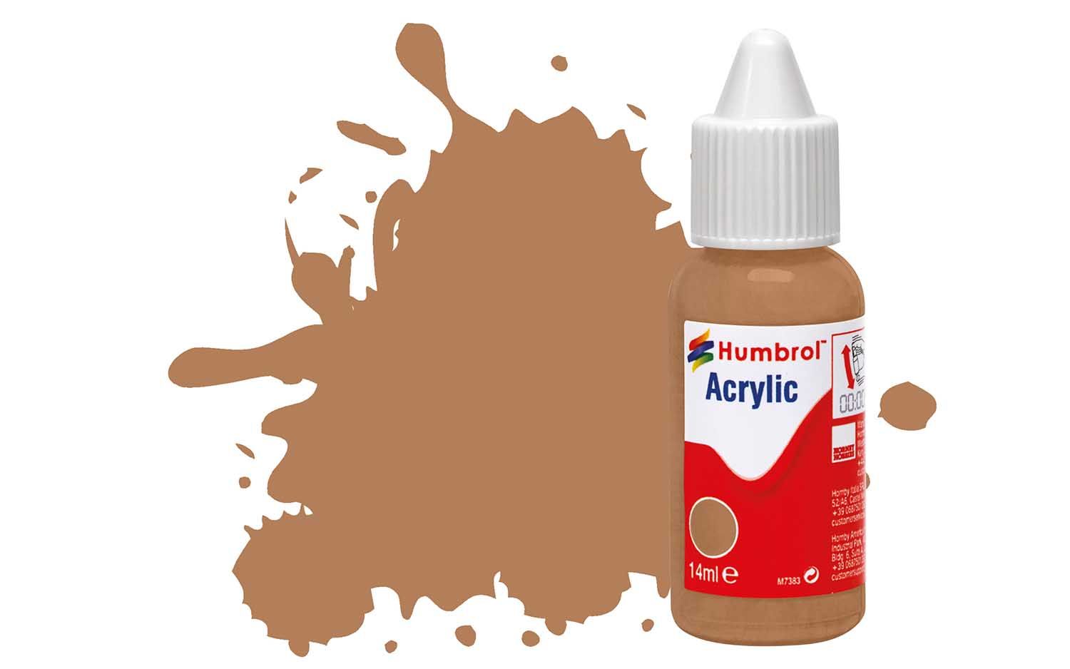 Humbrol Acrylic: 118 - US Tan - Matt – (14ml)