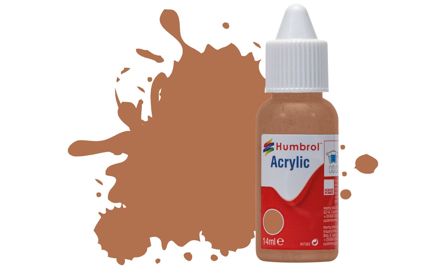 Humbrol Acrylic: 119 - Light Earth - Matt – (14ml)