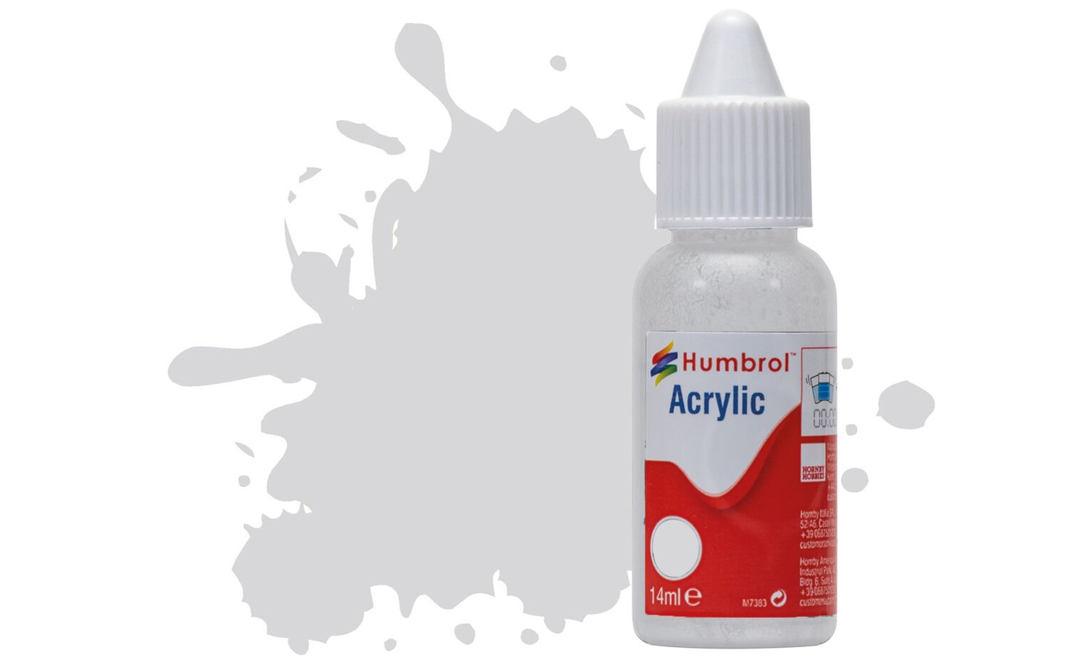 Humbrol Acrylic: 147 - Light Grey - Matt – (14ml)