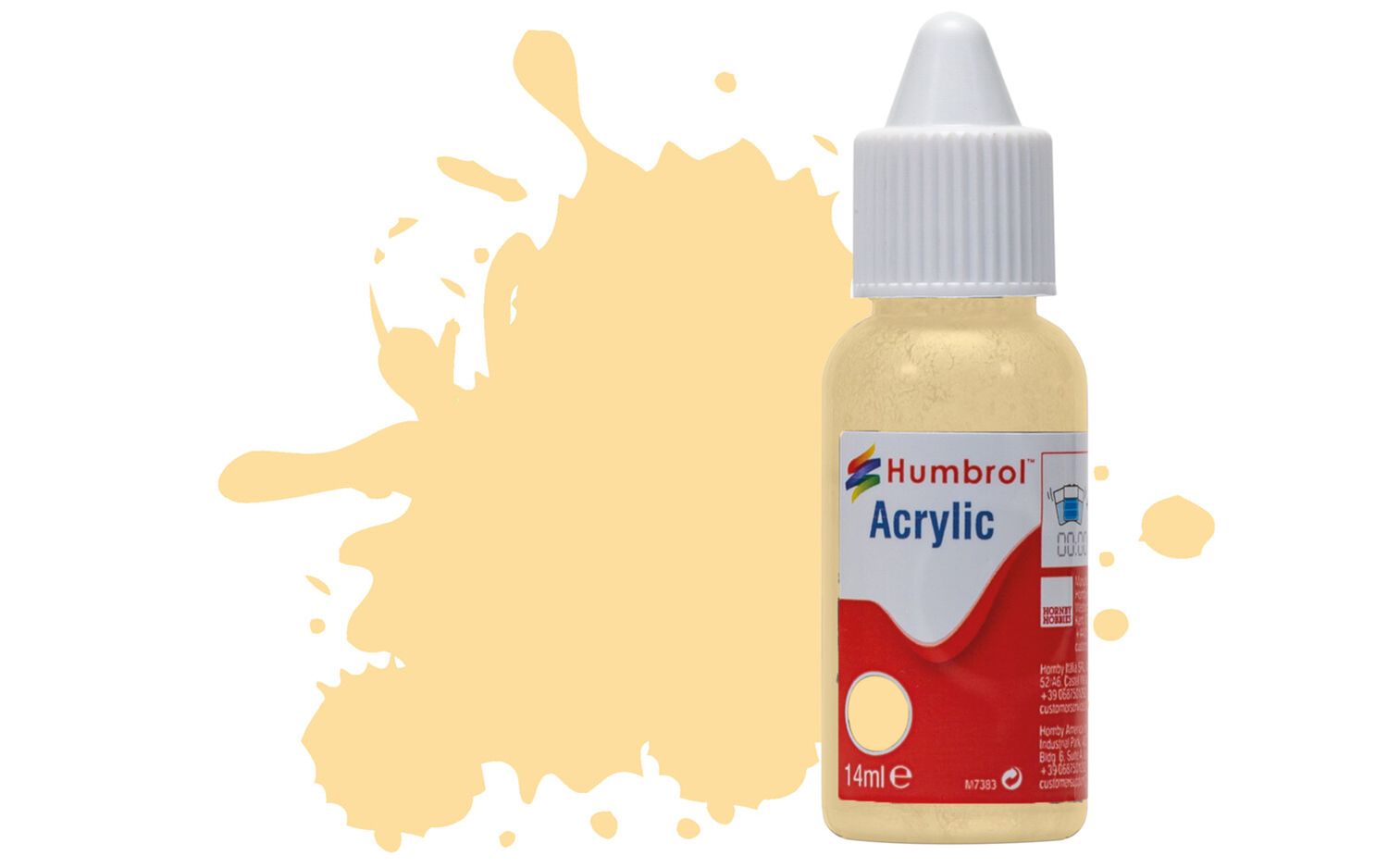Humbrol Acrylic: 148 - Radome Tan - Matt – (14ml)