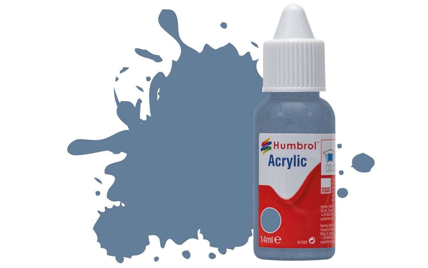 Humbrol Acrylic: 157 - Azure Blue - Matt – (14ml)