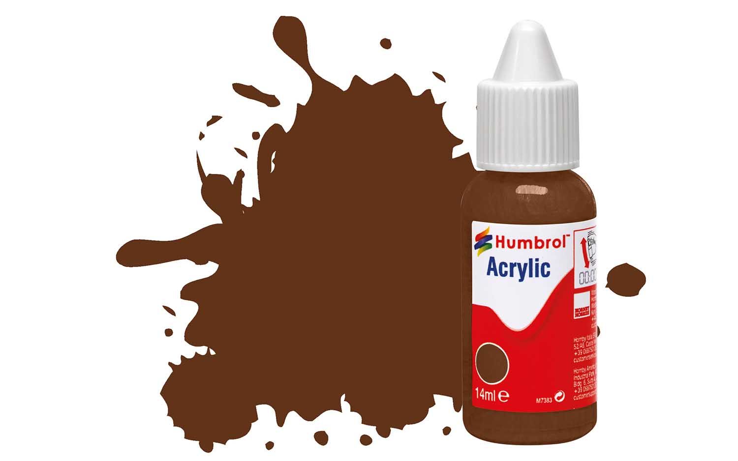 Humbrol Acrylic: 160 - German Camouflage Red - Matt – (14ml)