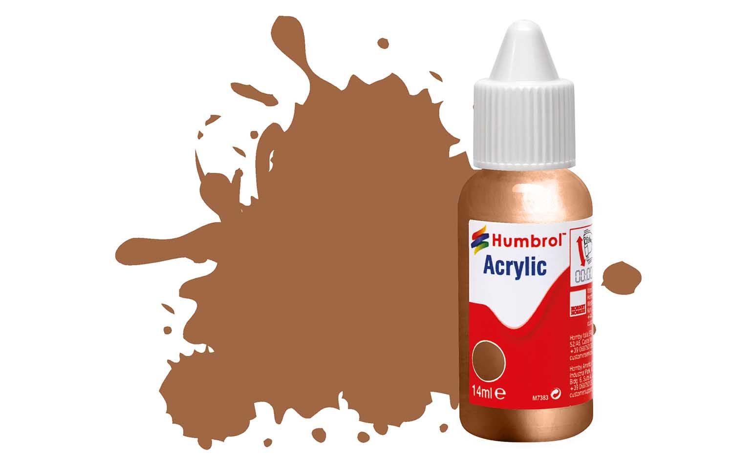 Humbrol Acrylic: 171 - Antique Bronze - Metallic – (14ml)
