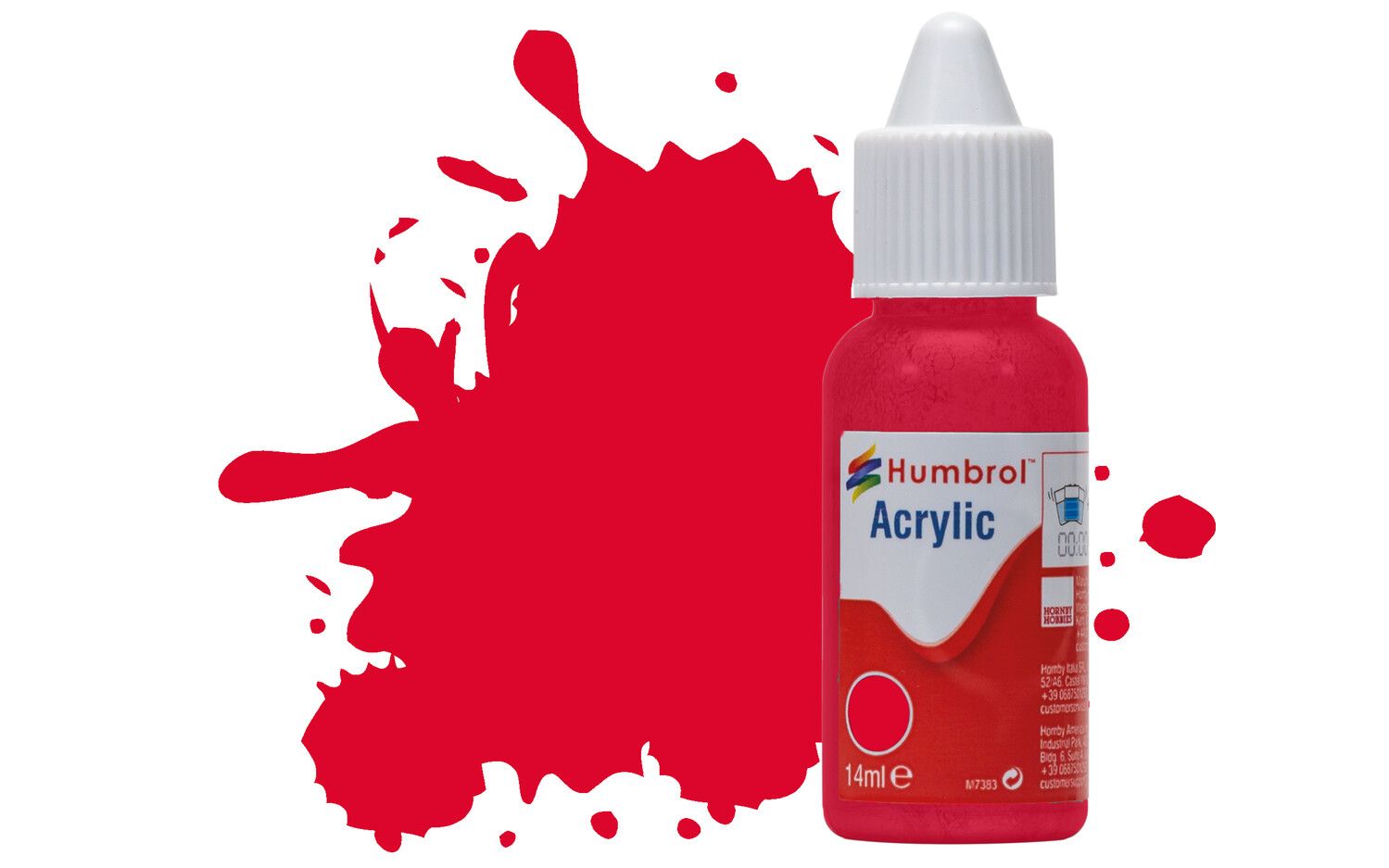 Humbrol Acrylic: 238 - Arrow Red - Gloss – (14ml)