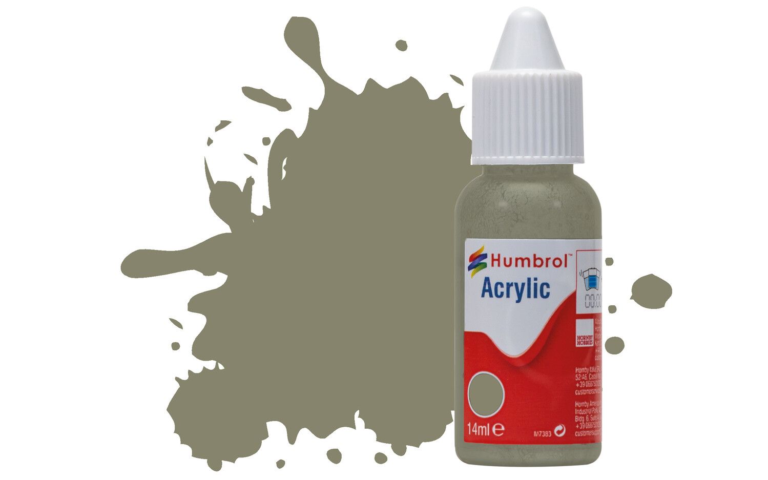 Humbrol Acrylic: 240 - RLM 02: Grau - Matt – (14ml)
