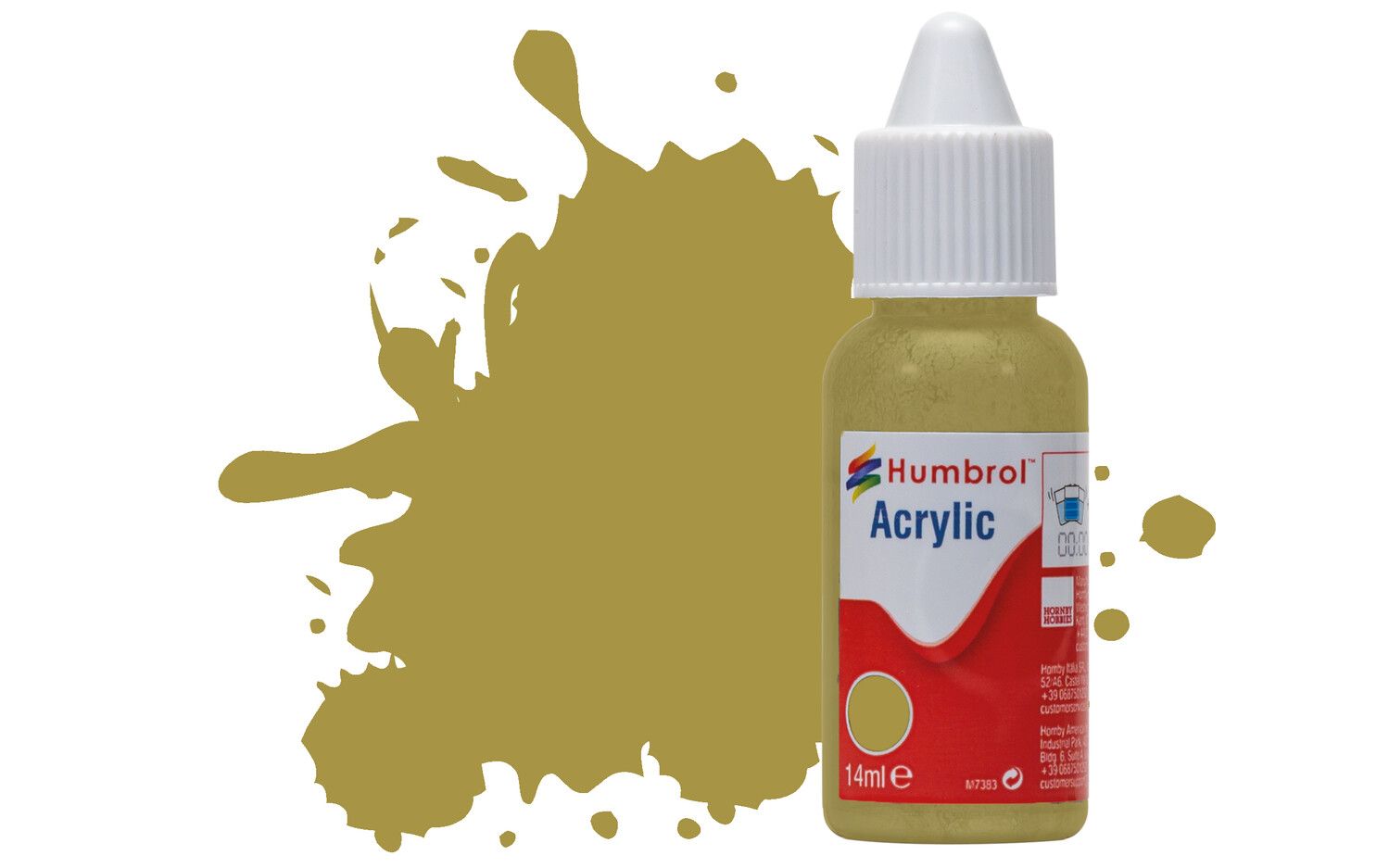 Humbrol Acrylic: 249 - RLM 79: Sandgelb - Matt – (14ml)
